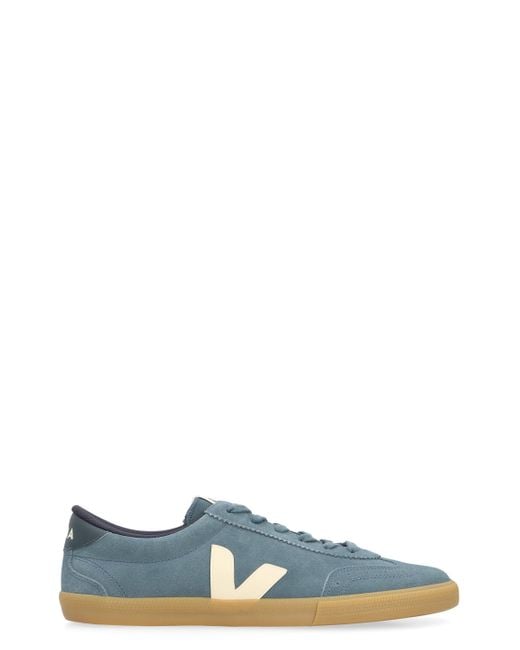 Veja Blue Logo Sneakers