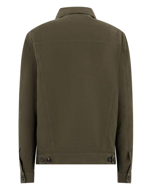 Slowear Green Cotton Jacket for men