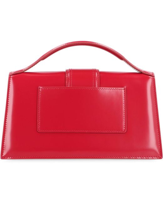 Jacquemus Red Handbag Le Grand Bambino