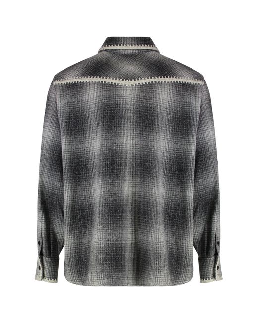 Golden Goose Deluxe Brand Gray Sweater Made Of Wool Blend