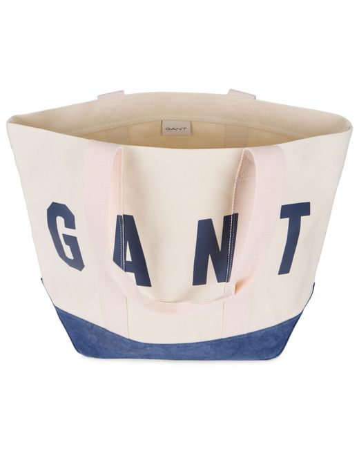 Borsa tote in cotone di Gant in Black da Uomo