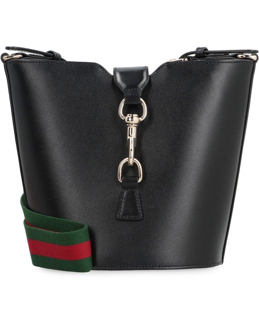 Mini borsa a secchiello di Gucci in Black