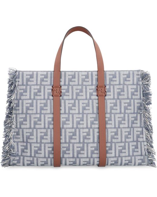 Tote bag Summer di Fendi in Purple