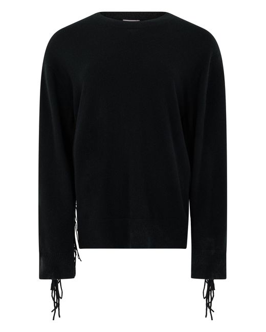 P.A.R.O.S.H. Black Sweater With Loose Fit