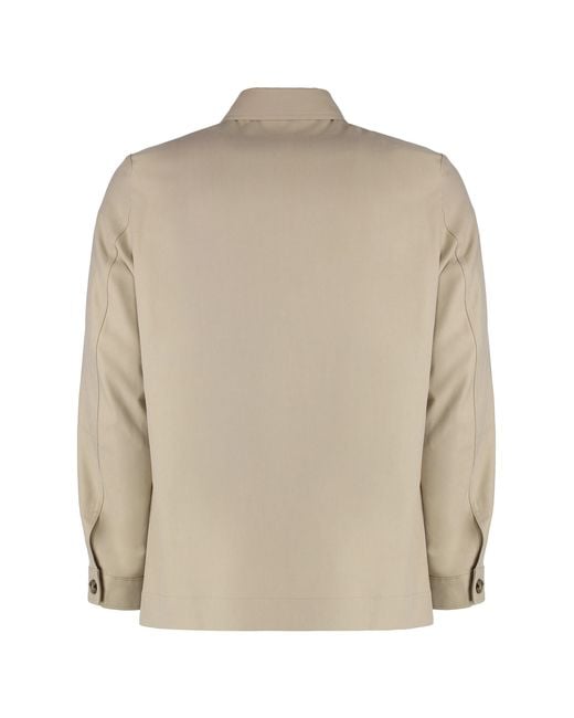 Boss Natural Overshirt With Buttons for men