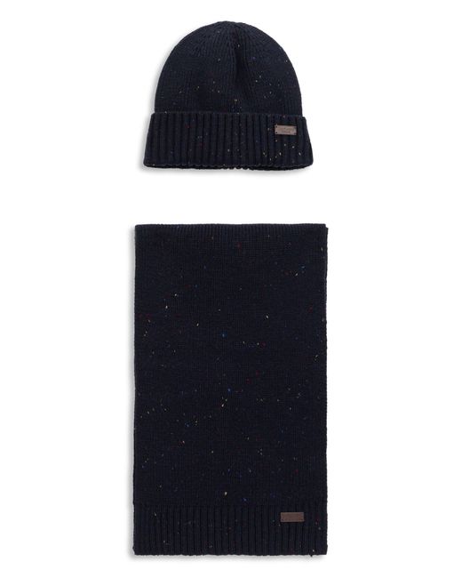 Set berretto e sciarpa di Barbour in Blue da Uomo