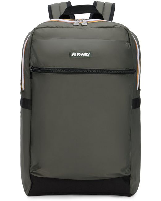 K-Way Gray Small Backpack Laon for men