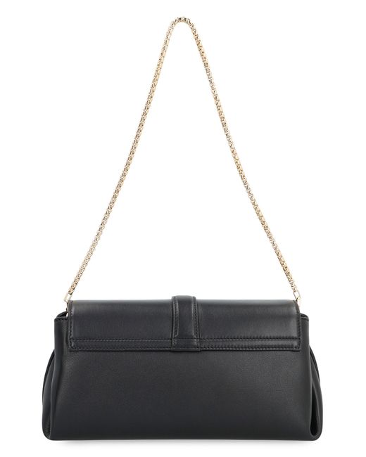 Ferragamo Black Leather Crossbody Bag