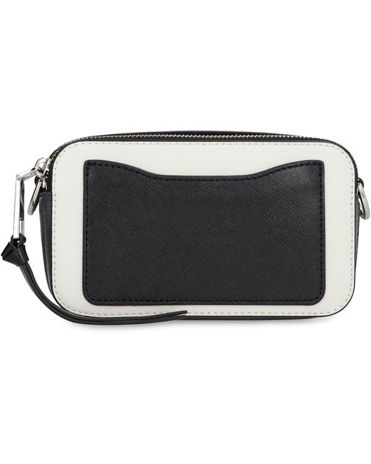 Marc Jacobs Gray The Snapshot Leather Camera Bag