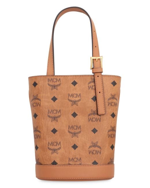 Borsa a secchiello Aren di MCM in Brown