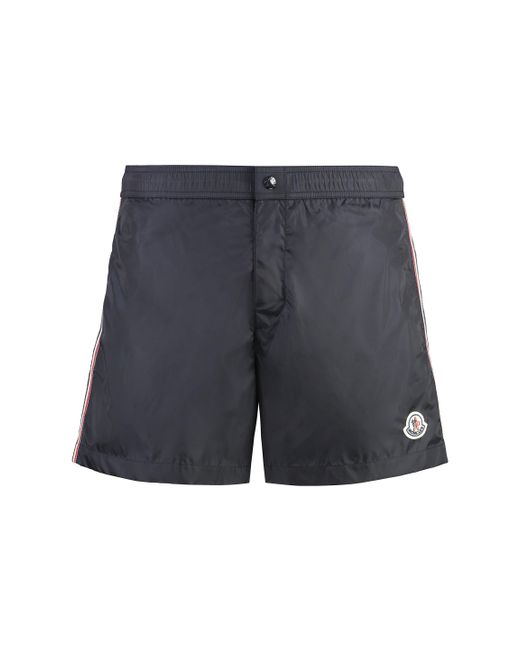 Shorts da mare in nylon di Moncler in Blue da Uomo