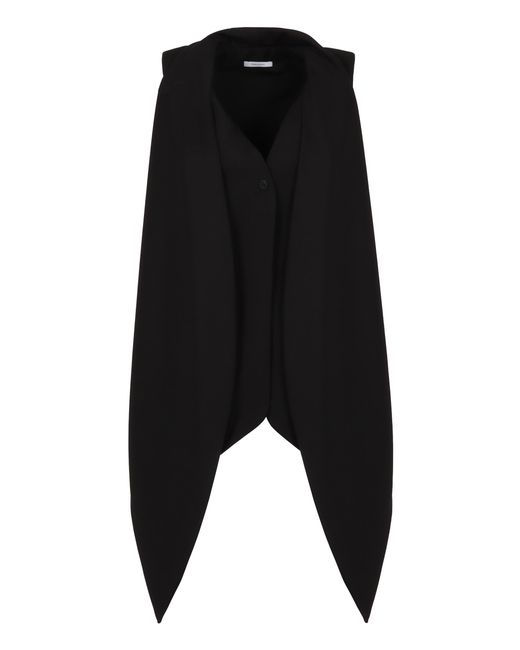 Ferragamo Black Wool Vest