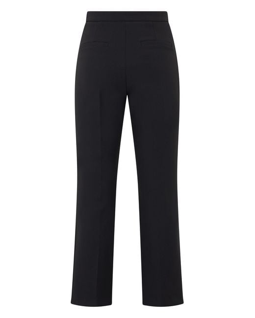 Elisabetta Franchi Blue Straight Leg Pants
