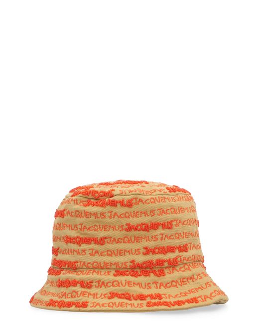 Cappello da pescatore Le Bob Bordado di Jacquemus in Orange