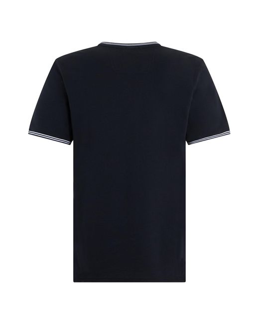 Boss Black Cotton Elastic T-Shirt for men