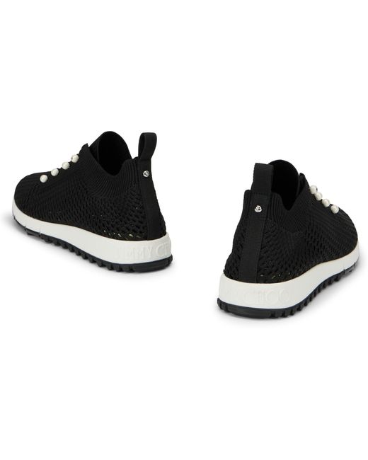 Jimmy Choo Black Sneakers Veles