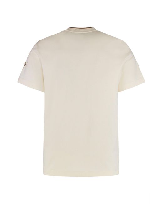 Moncler White T-Shirts for men
