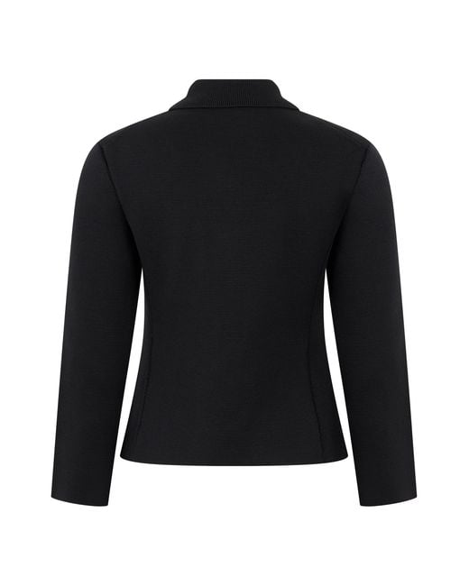 Saint Laurent Black Elegant Jacket For With Long Sleeves Versatile