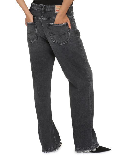DIESEL Blue 1999 D-REGGY 5-pocket Straight-leg Jeans