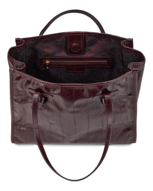 Gianni Chiarini Purple Spacious Tote Bag