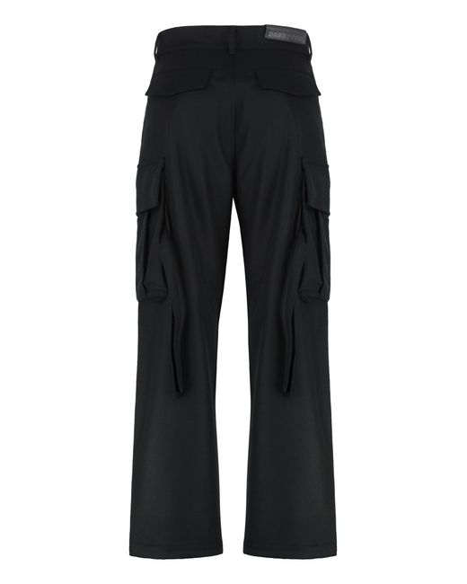 DARKPARK Black Cargo Pants Saint for men