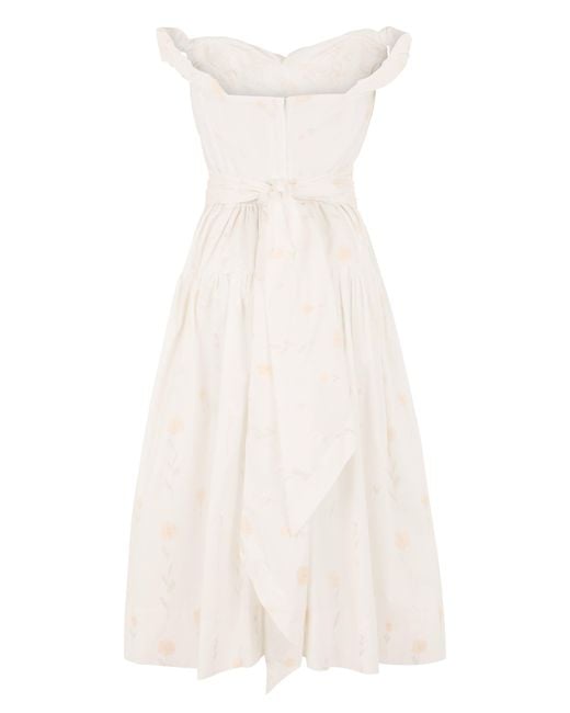 Vivienne Westwood White Sunday Floral Dress