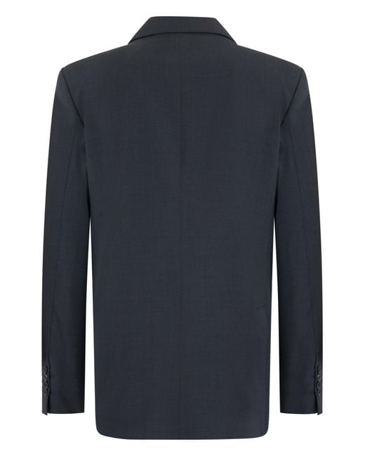 Department 5 Blue Double-Breasted Blazer for men