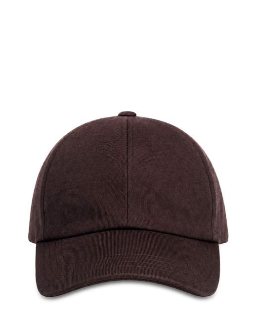 Slowear Red Hat Made Of Mixed Wool With Adjustable Closure for men