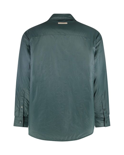 Autry Green Nylon Overshirt