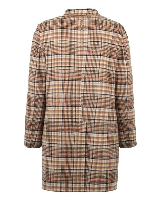 Etro Natural Single-Breasted Reversible Coat for men