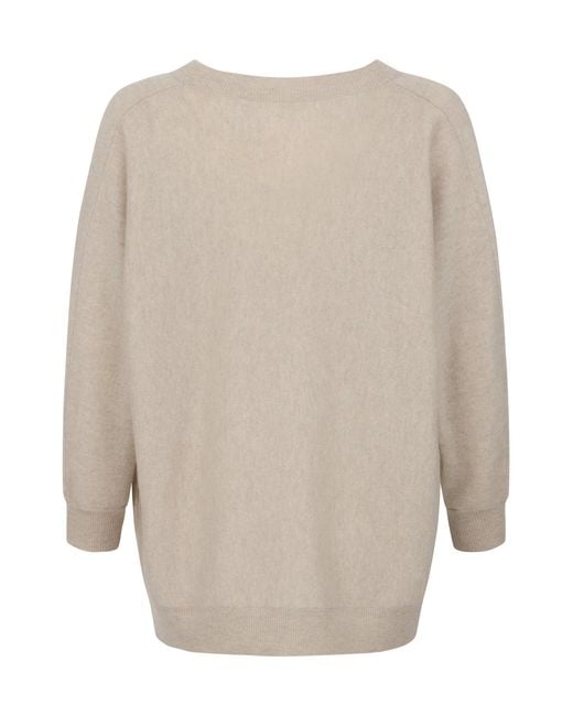 Lisa Yang Natural Cashmere Sweater