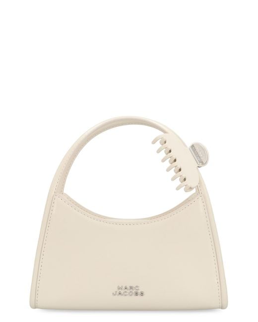 Marc Jacobs Natural The Glam Claw Clip Crossbody Bag