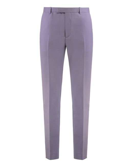 Gucci Purple Trousers for men