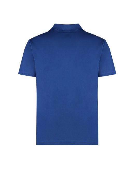 Paul & Shark Blue Cotton-Piqué Polo Shirt for men