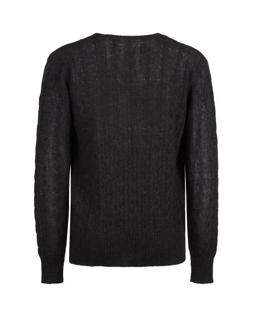 Etro Black V Neck Sweater for men