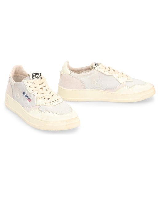 Autry Multicolor Medalist Super Vintage Low-Top Sneakers