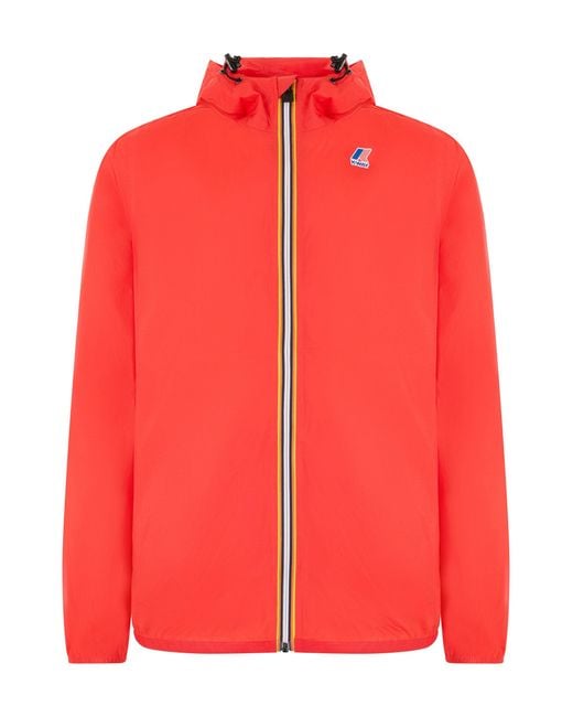 K-Way Red Jacket Le Vrai 4.0 Claude for men