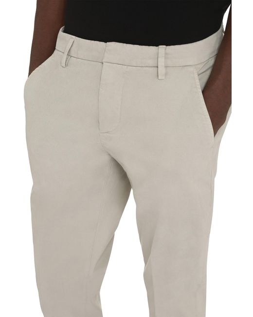 Dondup Natural Gaubert Cotton Chino Trousers for men