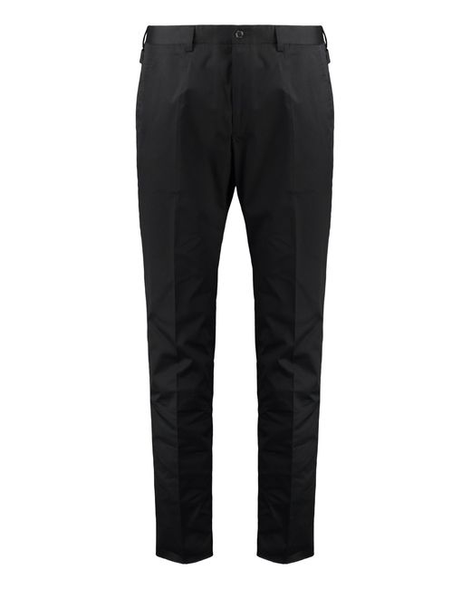 Dolce & Gabbana Black Cotton Trousers