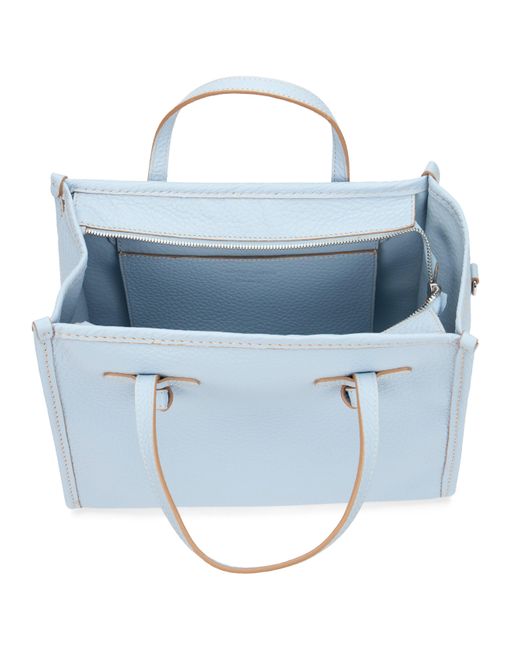 Gianni Chiarini Blue Leather Handbag