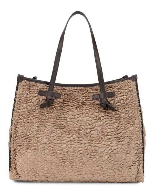 Gianni Chiarini Brown Tote Bag