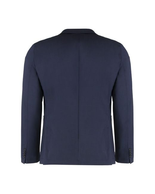 Boss Blue Slim Fit Blazer for men