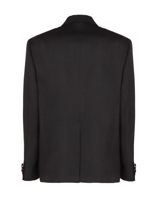 Gucci Black Two-Piece Wool Suit for men