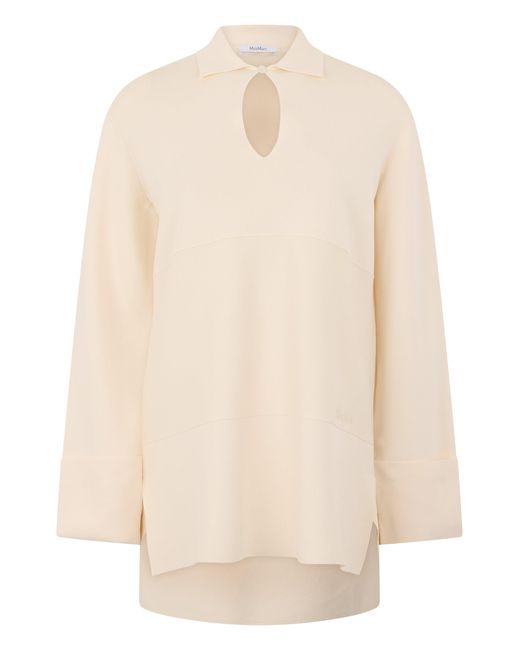 Max Mara White Blouse