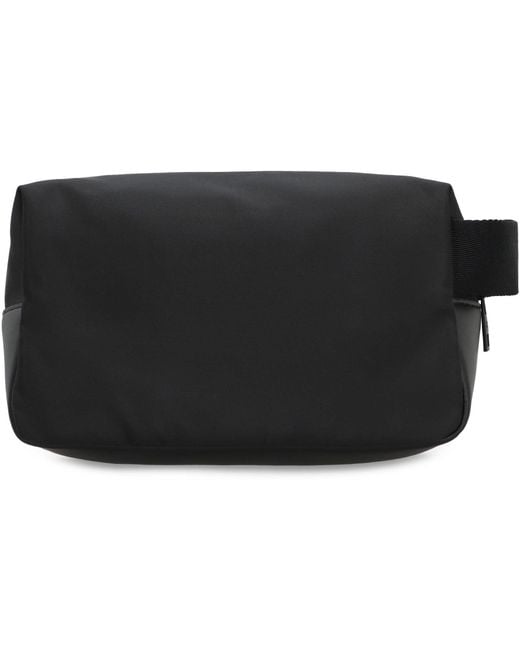 McQueen Black Nylon Pouch for men