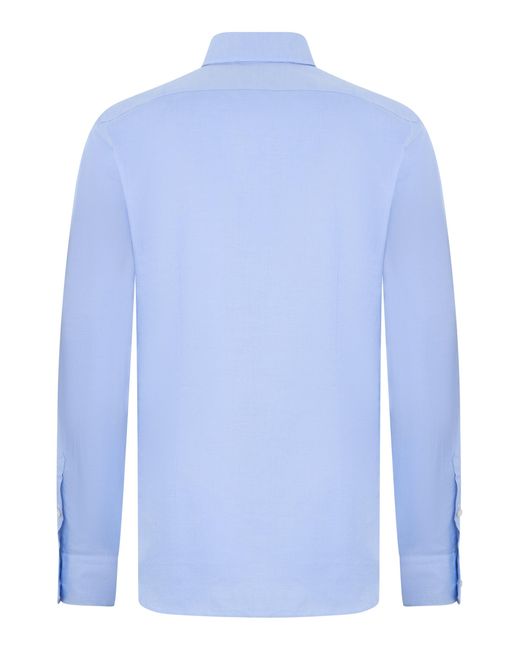 Slowear Blue Cotton Shirt for men