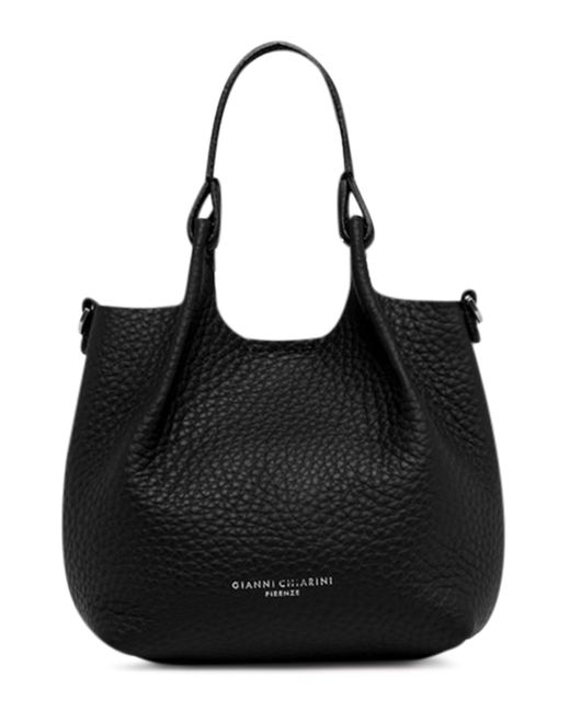 Borsa a mano Dua in pelle di Gianni Chiarini in Black