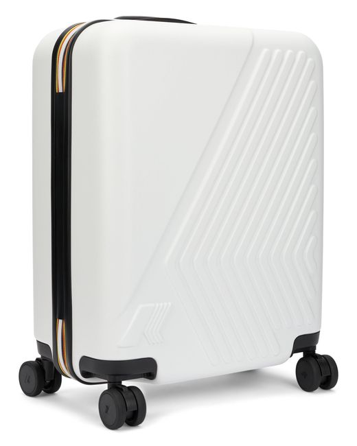 K-Way White Rigid Trolley Eudoxie