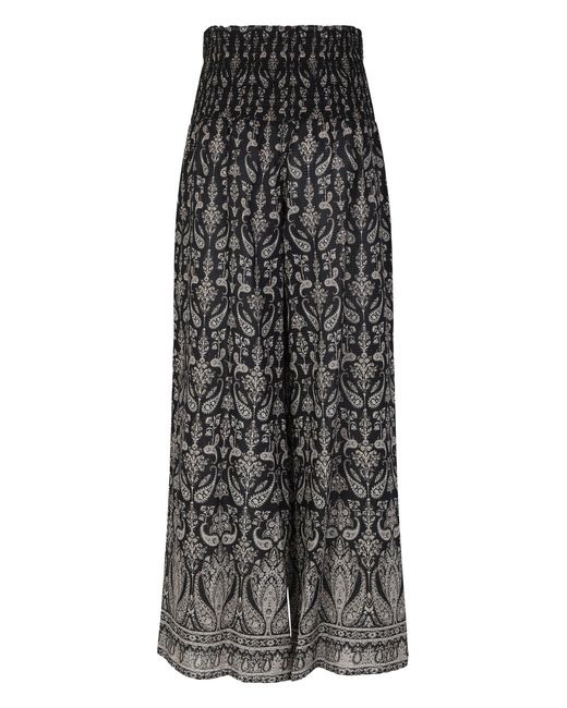 Veronica Beard Black Loose Callaway Pants