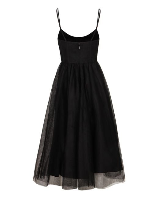 Zimmermann Black Tulle Dress